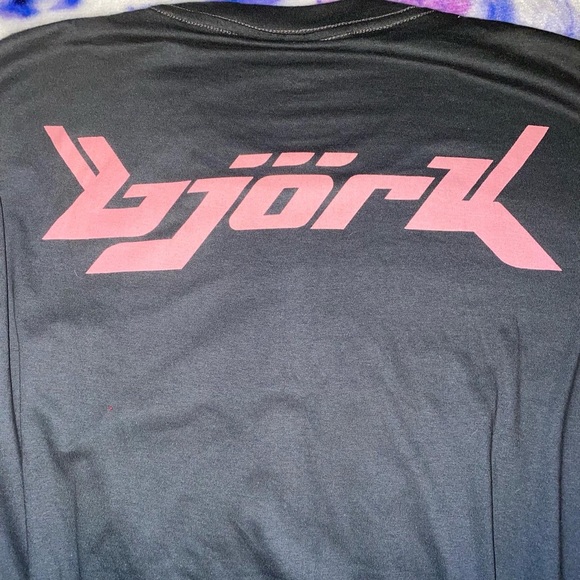 Vintage 90s Bjork single stitch band tee - Picture 2 of 6